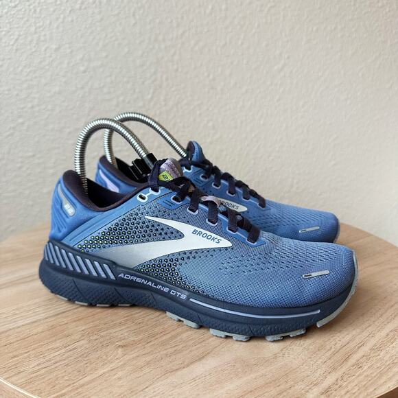 Brooks Shoes - Brooks Adrenaline GTS 22 Style 1203531B467 Womens 10 Road Running Sneakers Blue
